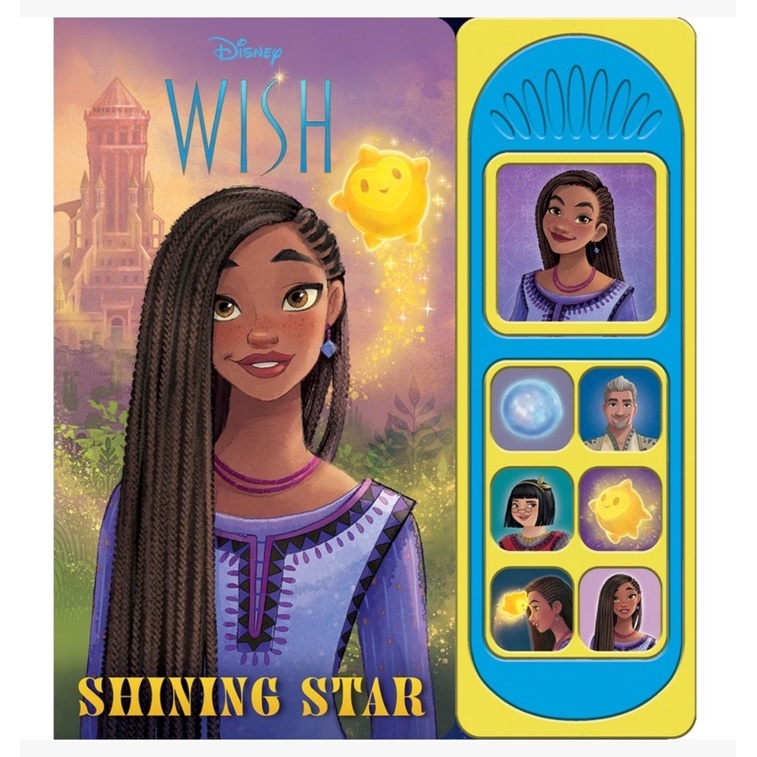 Disney Wish Shining Star全英文有聲書/全英文繪本/預購商品2-3禮拜到貨