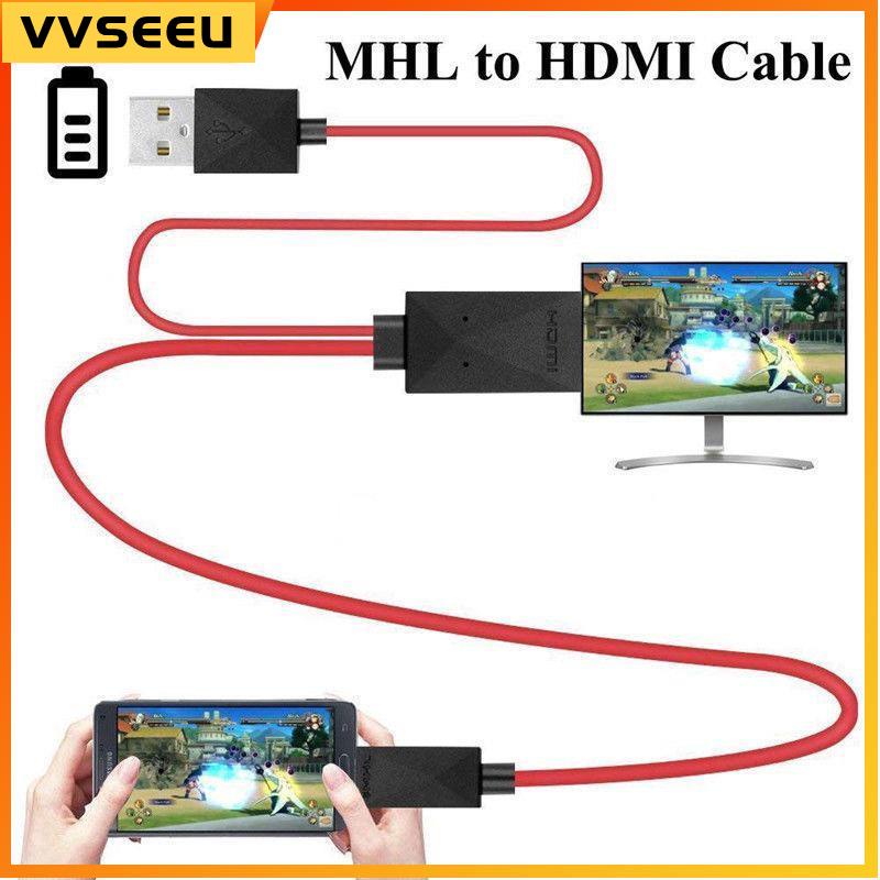 Micro USB To HDMI Adapter MHL 11PIN Cable 1080P HD