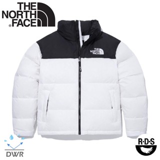 【The North Face 男 ICON 700FP防潑水鵝絨保暖外套(美版) 《白/黑》】3C8D/羽絨外套