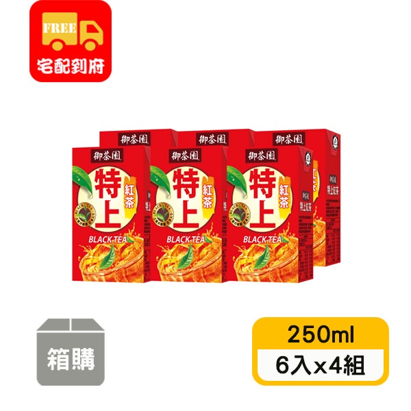 【御茶園】特上紅茶(250ml*6入x4組)