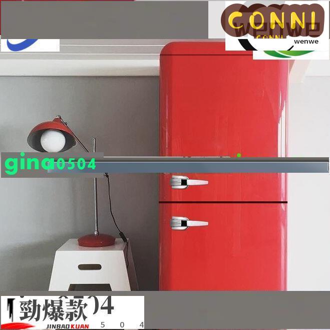 爆酷店*志高(CHIGO)彩色復古冰箱小型雙門網紅美式小冰箱可愛BCD-152