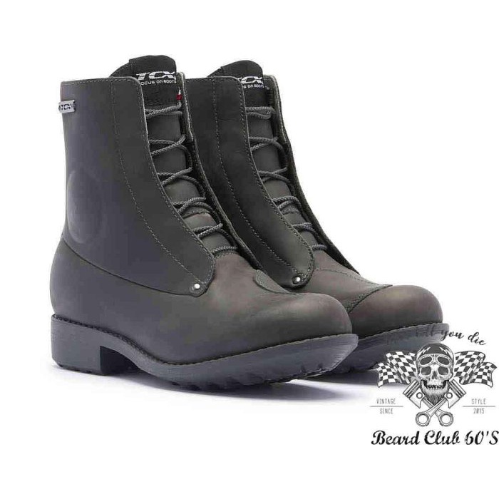 ♛大鬍子俱樂部♛ TCX ® Blend 2 WP 義大利 防水 休閒 中筒 車靴 防摔鞋 女生版 黑色