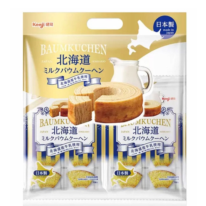健司 北海道牛奶年輪蛋糕 32入 C143136 促銷到5月31日 407