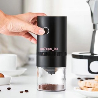電動磨豆機研磨機咖啡機粉碎機咖啡豆磨粉家用小型手搖手動全自動🍥鵝逗鵝逗鵝逗0123