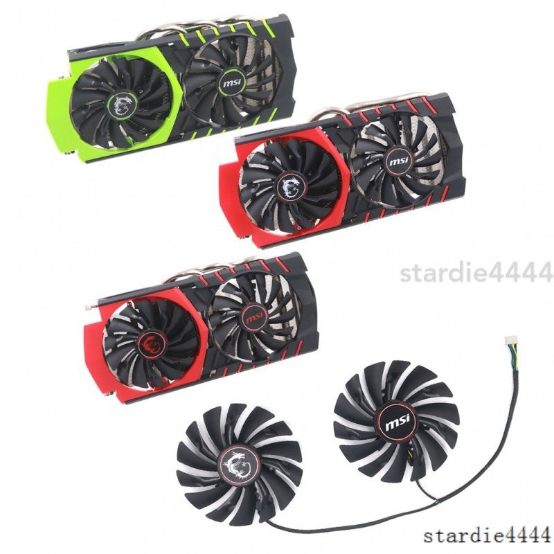 ✅gpu風扇 顯示卡風扇msi微星GTX980Ti 980 970 960 950 R9 390