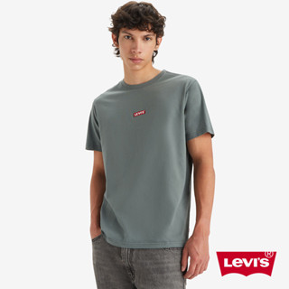 Levis 短袖T恤 / 長方刺繡布章LOGO / 寬鬆休閒版型 男款 79554-0069 熱賣單品