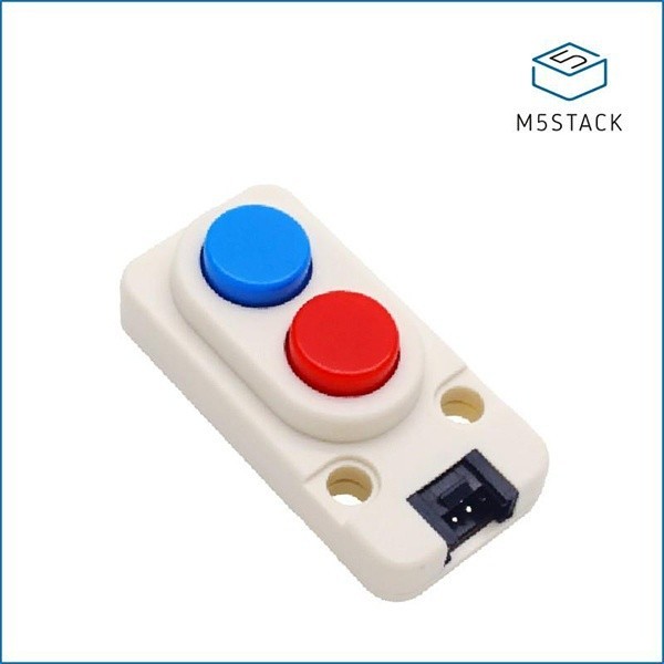 iCShop－M5Stack 雙按鈕模組-U025●368031600146●Button