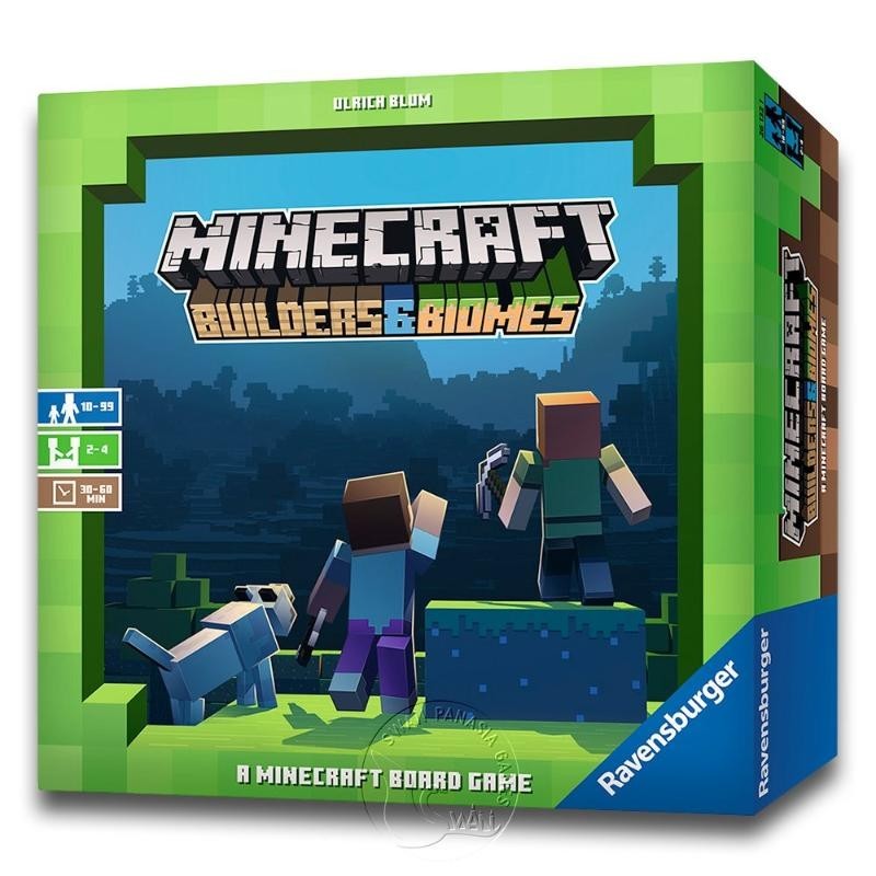 *【新天鵝堡桌遊】當個創世神 Minecraft: Builders &amp; Biomes 墊腳石購物網