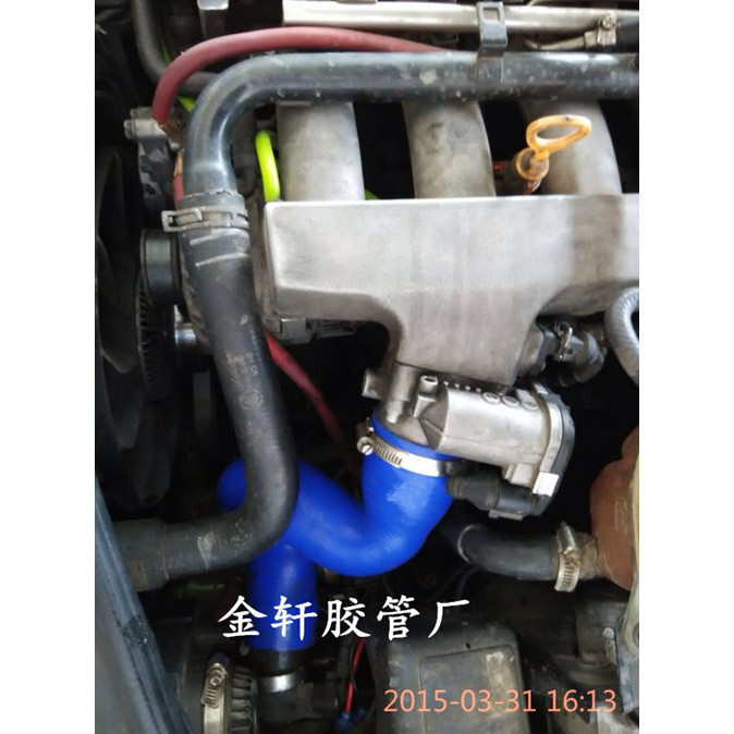 上海福斯帕薩特B5渦輪增壓管 汽車硅膠管耐高溫 進氣管