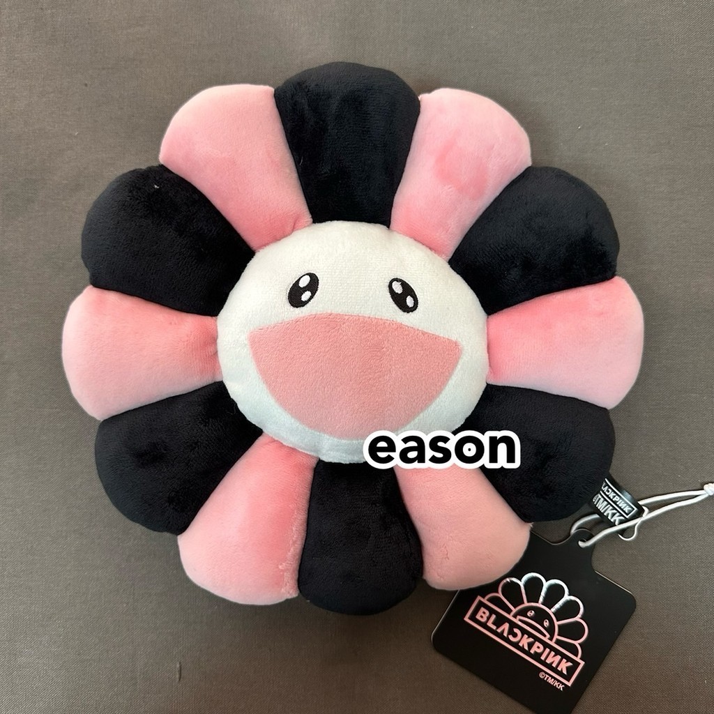 【現貨】Eason日潮代購**BLACK PINK x 村上隆 小花抱枕 30cm