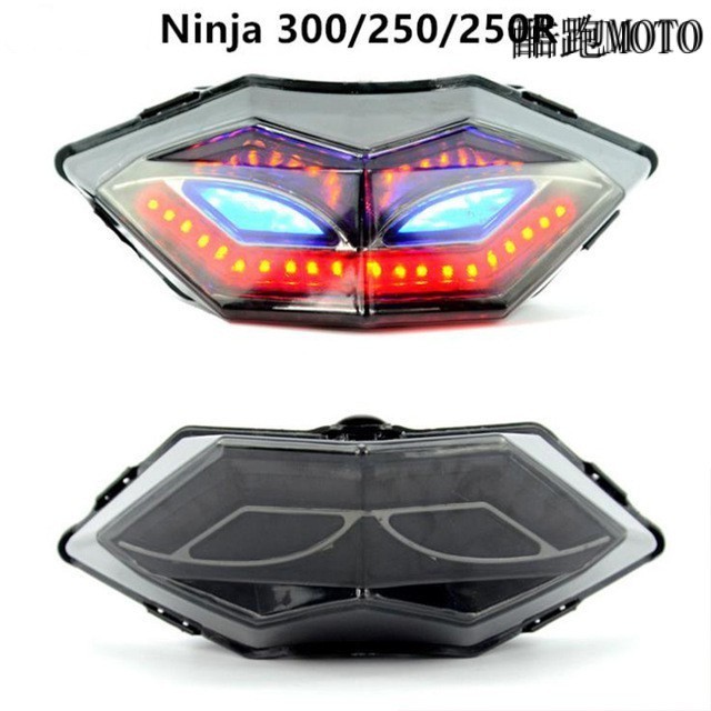 【爆款】Kawasaki川崎 Ninja 250 300 Z250 Z300 13-17年 機車LED煞車燈 後尾燈 轉