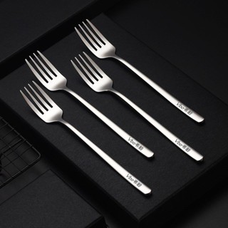 Nordic stainless steel steak knife, fork and spoon set