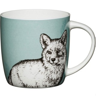 台灣現貨 英國《KitchenCraft》骨瓷馬克杯(狐狸) | 水杯 茶杯 咖啡杯