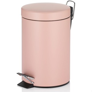 台灣現貨 德國《KELA》簡約腳踏式垃圾桶(粉3L) | 回收桶 廚餘桶 踩踏桶