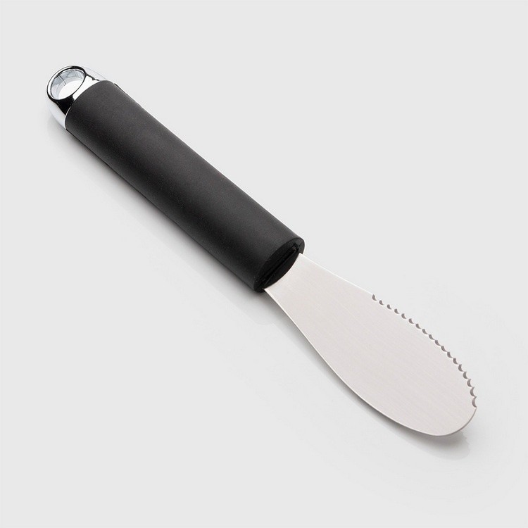 台灣現貨 英國《Taylors Eye Witness》Brooklyn奶油刀(黑銀) | 抹刀 果醬刀