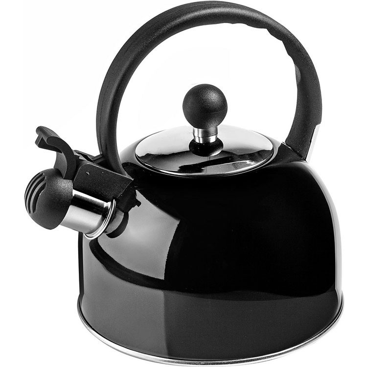台灣現貨 西班牙《IBILI》復古笛音壺(黑2.5L) | 煮水壺 燒水壺