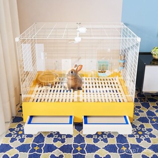 工廠直銷♥(免運) 兔子籠 傢用特大號超大自由空間室內專用帶廁所倉鼠豚鼠籠 荷蘭豬籠