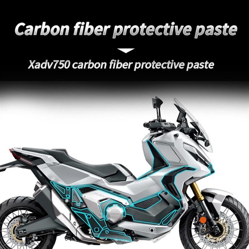 【熱賣下殺】X-ADV750車身保護貼 碳纖維貼 全車貼 適用於本田 ADV750 2021