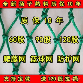 🌸臺灣新品爆款🌸60股90股120股爬藤網養殖網籃球網樓梯陽臺露臺防護安全網🔥換季優惠🔥 CC44