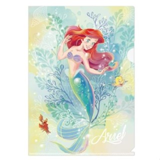 迪士尼Disney L型檔案夾-小美人魚 墊腳石購物網