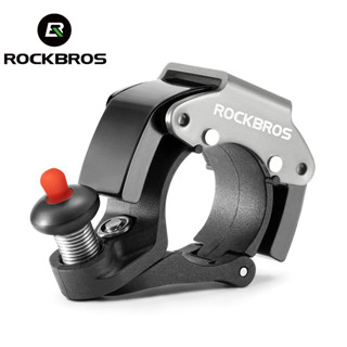 ROCKBROS 自行車鈴便攜式 100db 響亮山地車迷你喇叭耐用公路自行車隱形鈴自行車配件