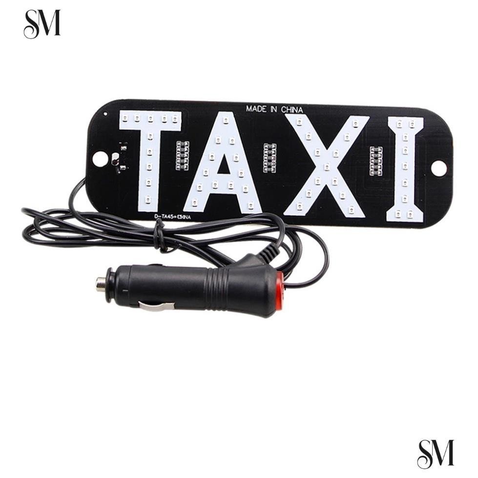 【SYM】出租車汽車 LED 指示燈面板標誌警示燈帶吸信標信號出租車燈