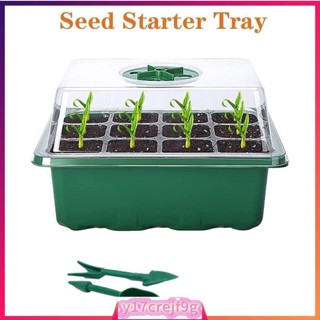 Seedling Tray Seed Starter Tray Greenhouse Germination Kit f