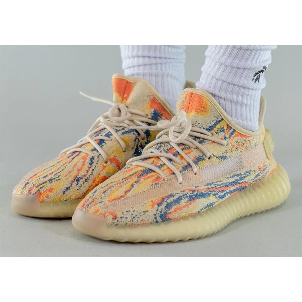 Adidas Yeezy Boost 350 V2 MX Oat 黃紮染 大理石 彩虹 運動鞋GW3773