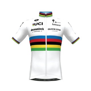 2024 UCI自行車夏季騎行服短袖上衣透氣麵料柔軟舒適單車服男女款公路車 自行車 騎行服