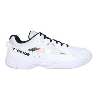 VICTOR 男女專業羽球鞋-4E(訓練 運動 羽毛球 U型楦 寬楦 勝利「A170II-AC」 白黑銀紅