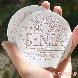 桃喜客製 客製化 名片設計 名片印刷 客製化名片 高階棉紙壓凹名片訂製 印刷商務創意凹凸卡片訂製 免費設計製作定做
