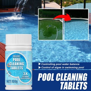 EELHOE Pool Effervescent Cleaning Tablets Decontamination Mu