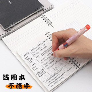 *Vivi日本kokuyo國譽筆記本子小號便攜線圈本a5筆記本方格本記事本小本子隨身口袋本格子本網格本a6線圈筆Vi*