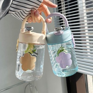 水杯 水瓶✨水杯女高顏值ins吸管耐高溫食品級學生兒童2024便攜隨手塑膠杯子