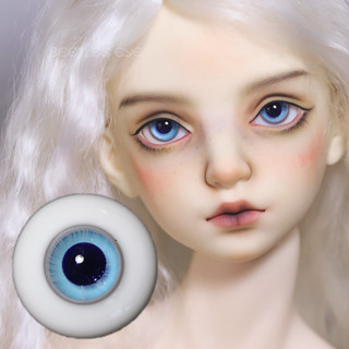 UWVH【Dolly Planet】{冷美人} BJD/SD 娃用手工玻璃眼珠 冰藍色 H-41