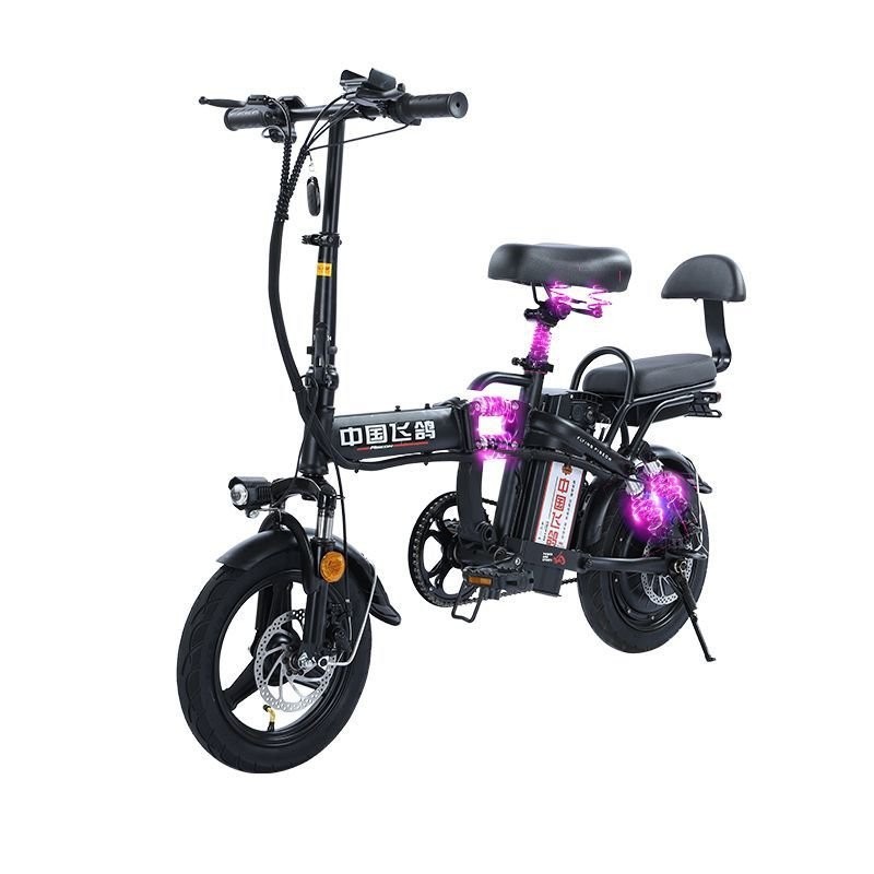 折疊電動車 小型電動自行車 鋰電池智能代駕電瓶車 腳踏車 助力車