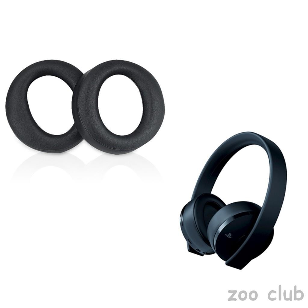 「一對裝|替換耳罩」適用於Sony PlayStation 4 CUHYA-0080 遊戲耳機 耳機套 耳墊 耳機罩