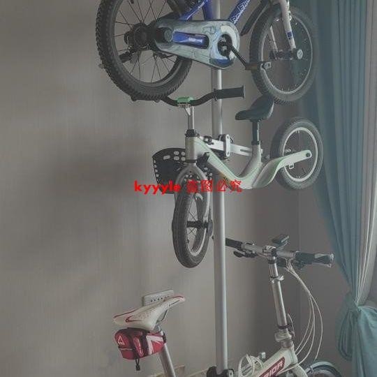 自行車掛架墻壁頂天立地柱公路單車停車架收納架掛鉤平衡車展示架