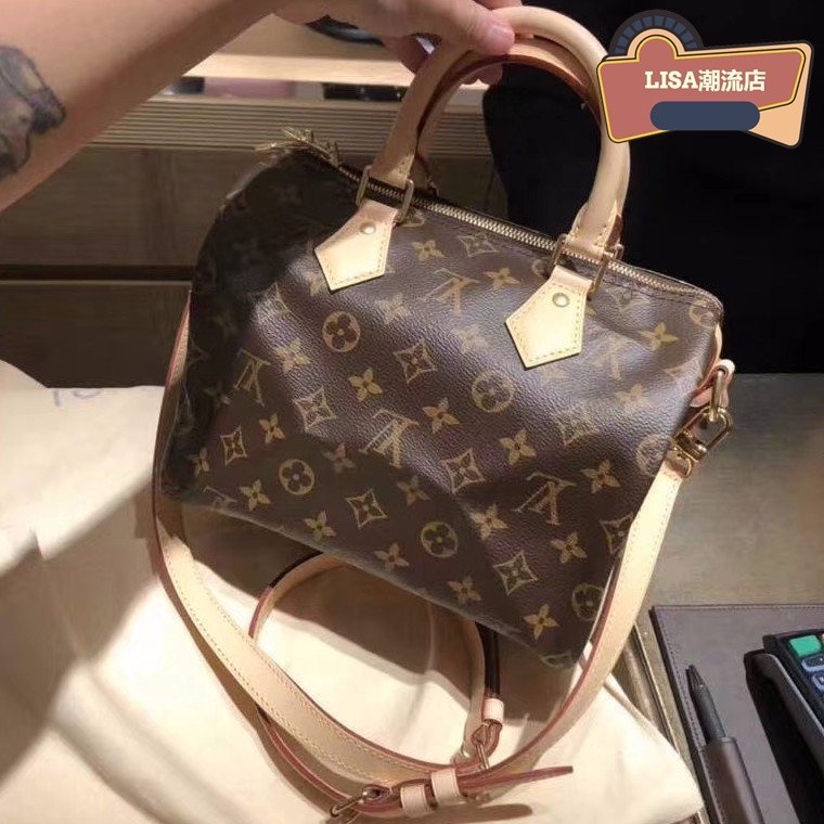 嚴選二手 LV 路易威登 M41112 Speedy Bandoulière LV Speedy 30 波士頓包