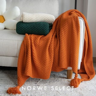 空調毯✨ins北歐風空調小毛毯沙發蓋毯辦公室午睡毯子流蘇針織球毛線休閑 午睡毯空調被