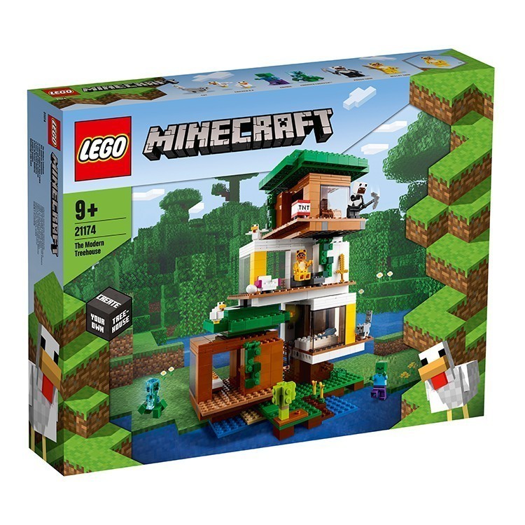 LEGO 21174 當個創世神系列 現代樹屋【必買站】樂高盒組