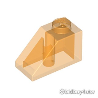 LEGO零件 斜向磚 45 2x1 3040 透明橘色 4261934【必買站】樂高零件