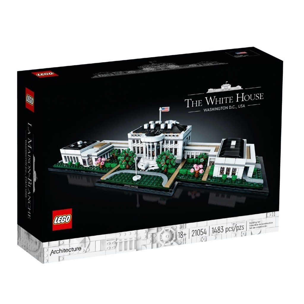 LEGO 21054 白宮 建築系列【必買站】樂高盒組