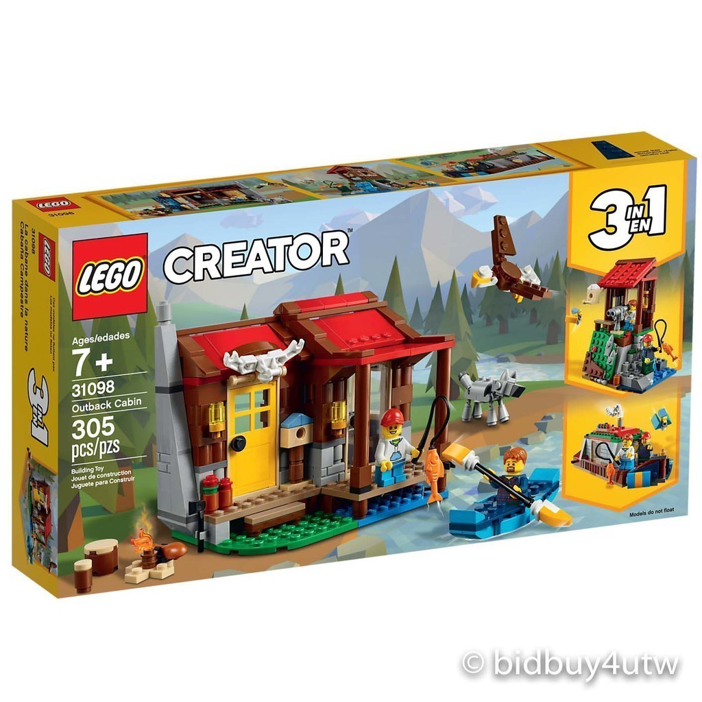 LEGO 31098 內陸小屋 創意系列【必買站】樂高盒組