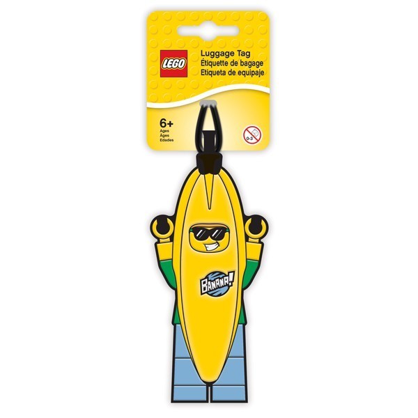 LEGO 樂高香蕉人造型吊牌【必買站】樂高文具系列