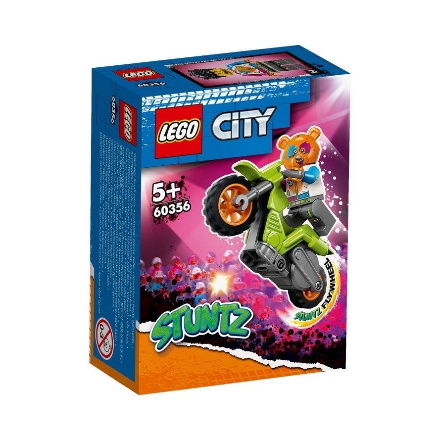 LEGO 60356 大熊特技摩托車 城市系列【必買站】樂高盒組