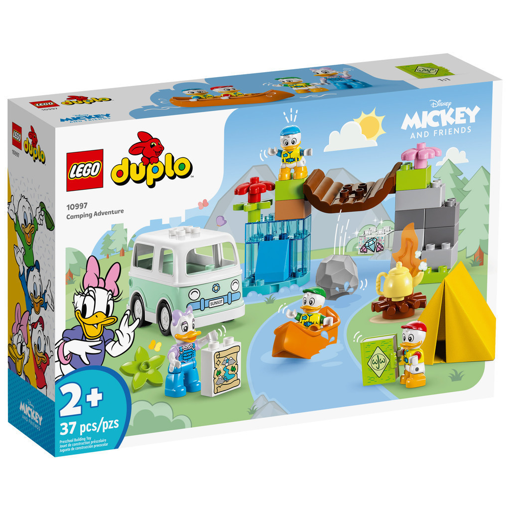 LEGO 10997 米奇與好友們的露營冒險 得寶系列【必買站】樂高盒組