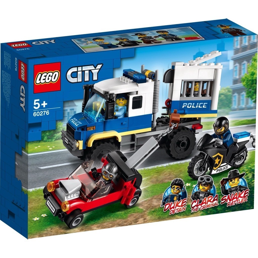 LEGO 60276 城鎮系列 警察囚犯運輸組【必買站】樂高盒組