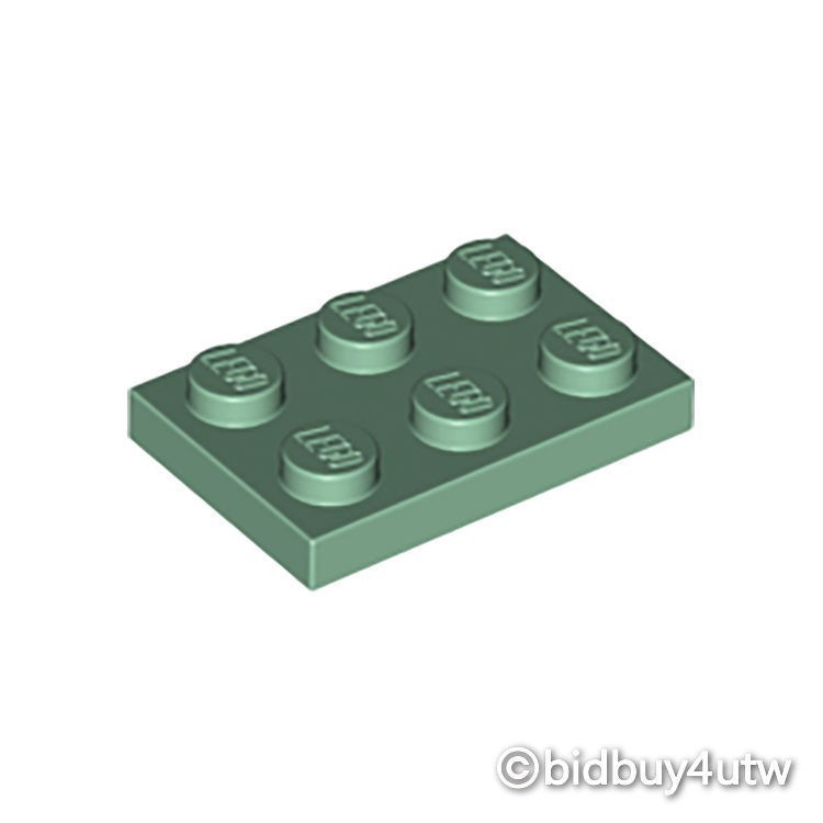 LEGO零件 薄板磚 3021 沙綠色 6184348【必買站】樂高零件