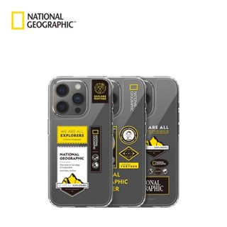 【National Geographic 國家地理】iPhone 15系列 Wappen Clear保護殼 透明防摔殼